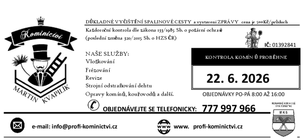 Kontrola komínů
