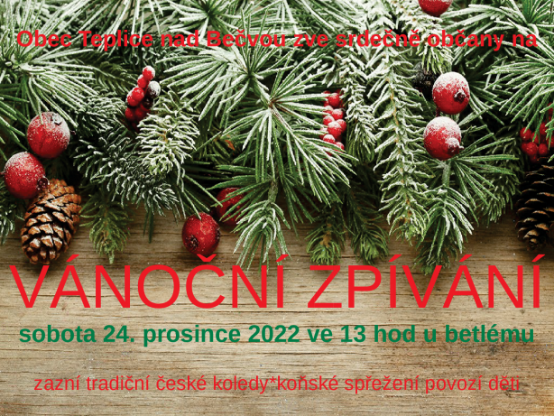 Vánoční zpívání