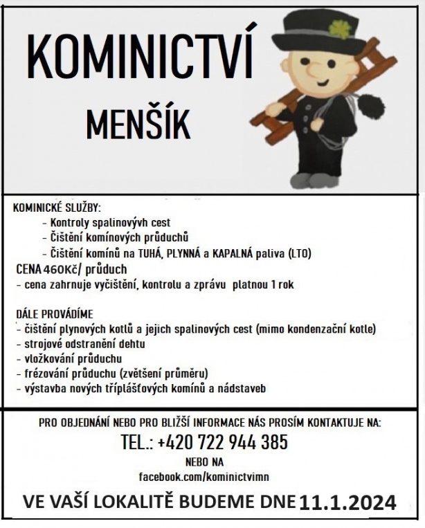 Kominictví menšík
